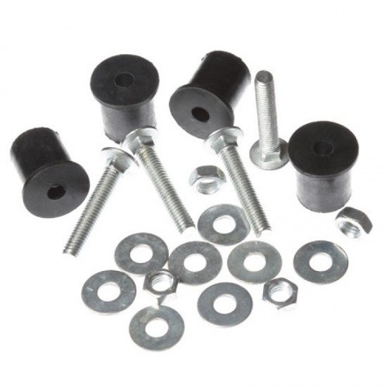 Salon basin fitting bolts rubber nuts GU-002