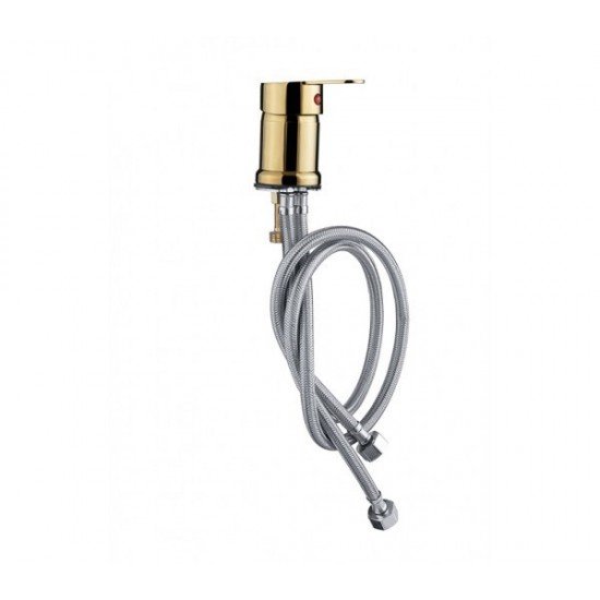 Tap Mixing Valve for salon basin gold colour M-008