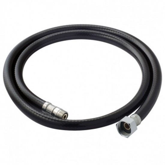 Black flexible hose for salon shower Z-002