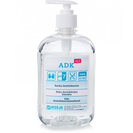 ADK-612 rankų dezinfekantas 500 ml