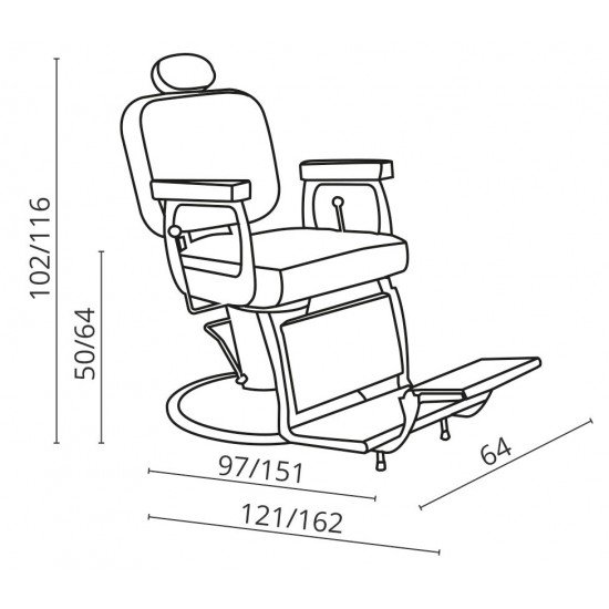 Barber Chair Salon Ambience Elite