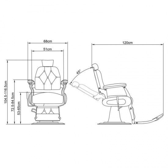 Barber Chair DIR Titan