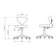 Salon stool DIR Medical Salon stool DIR Medical