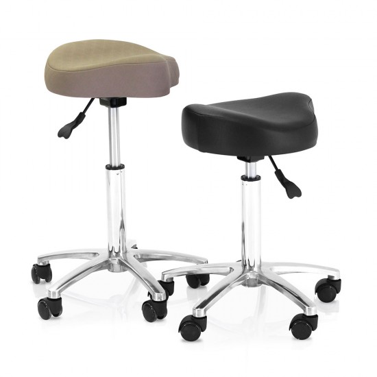 Salon saddle stool REM Mustang