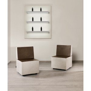 Waiting seat bench Salon Ambience Elle Waiting seat bench Salon Ambience Elle