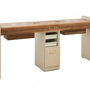 Manikiūro stalas REM Dream dviejų darbo vietų Manikiūro stalas REM Dream dviejų darbo vietų