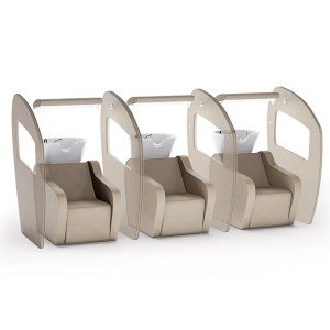 Kirpyklos plautuvė Vezzosi Flora Kirpyklos plautuvė Vezzosi Flora