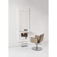 Парикмахерское зеркало Luca Rossini Melodia белый LED