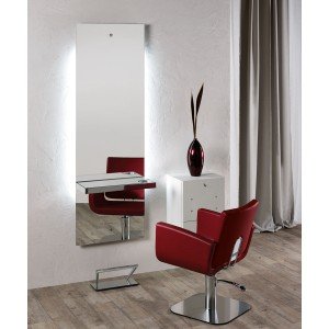 Kirpyklos veidrodis Salon Ambience Lunar LED