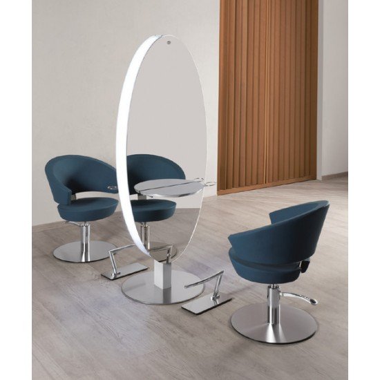 Salon station mirror island Salon Ambience Mercury Salon station mirror island Salon Ambience Mercury