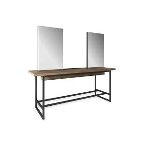 Salon station mirror double Vezzosi Industrial Island Salon station mirror double Vezzosi Industrial Island