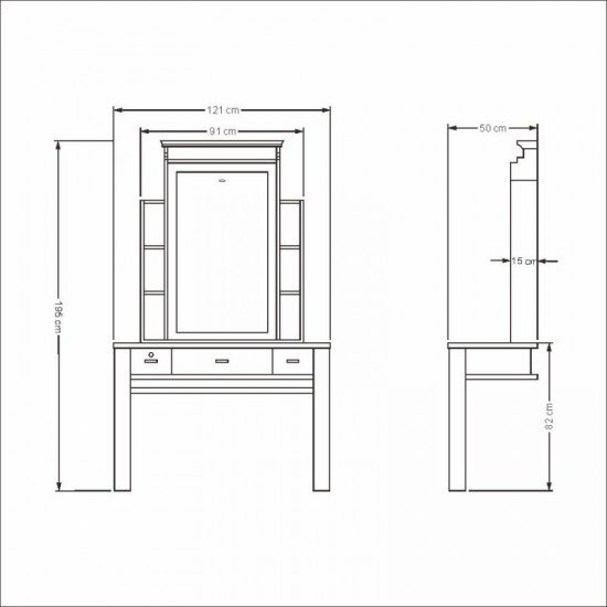 Barber konsolė DIR Kapuka Barber konsolė DIR Kapuka