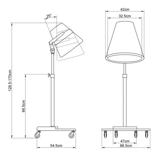 Plaukų džiovintuvas su gaubtu DIR Orion