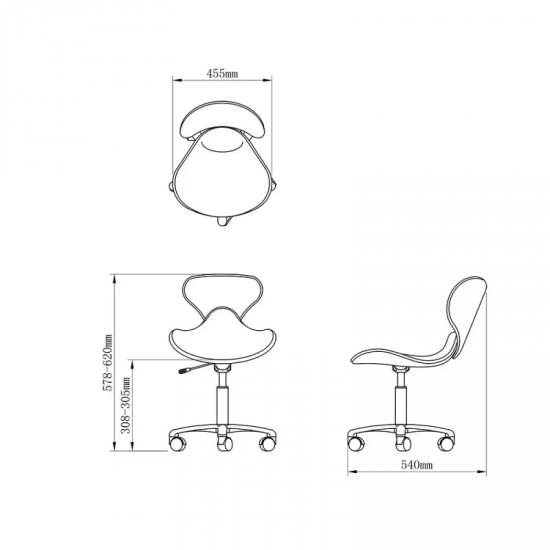 Pedikiūro meistro kėdutė DIR Esperto Pedikiūro meistro kėdutė DIR Esperto