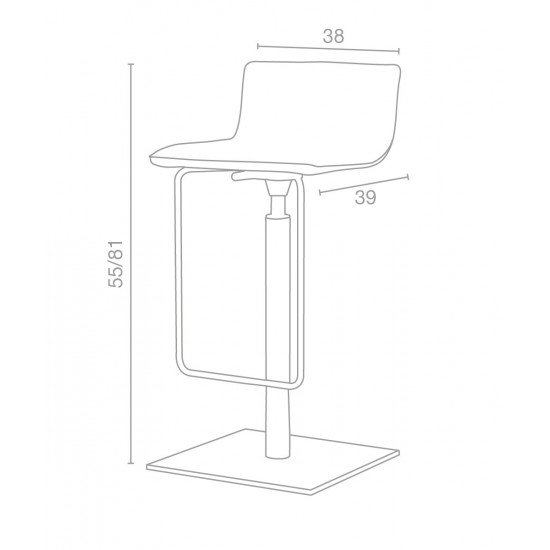 Meistro kėdutė Medical and Beauty Divine Reception