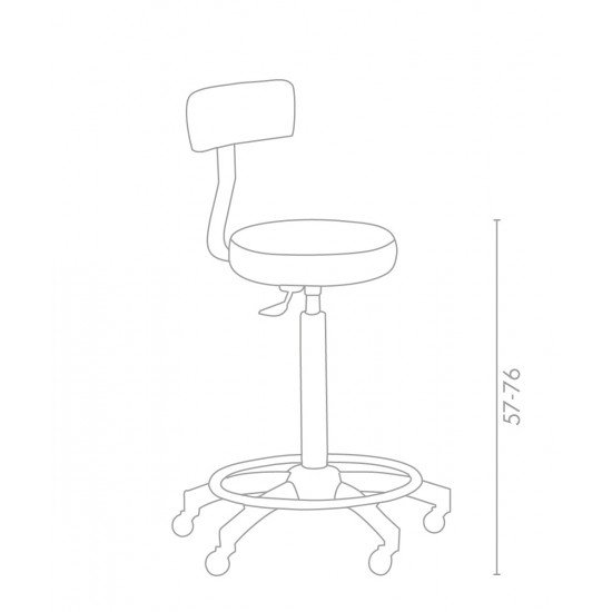 Meistro kėdutė Medical and Beauty Montana Meistro kėdutė Medical and Beauty Montana