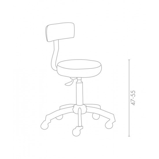 Meistro kėdutė Medical and Beauty Montana Meistro kėdutė Medical and Beauty Montana