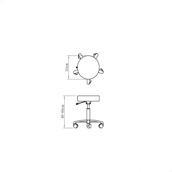 Meistro kėdutė DIR Panda