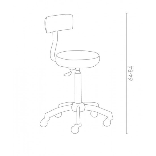 Kirpėjo kėdutė Salon Ambience Gilera