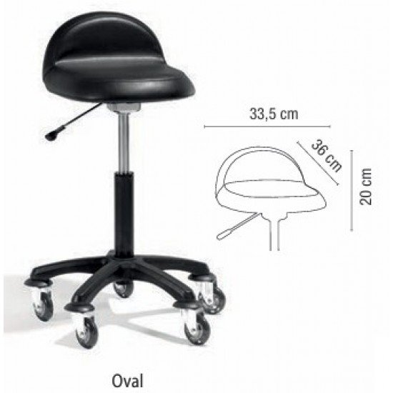 Kirpėjo kėdutė Sibel Classic Oval