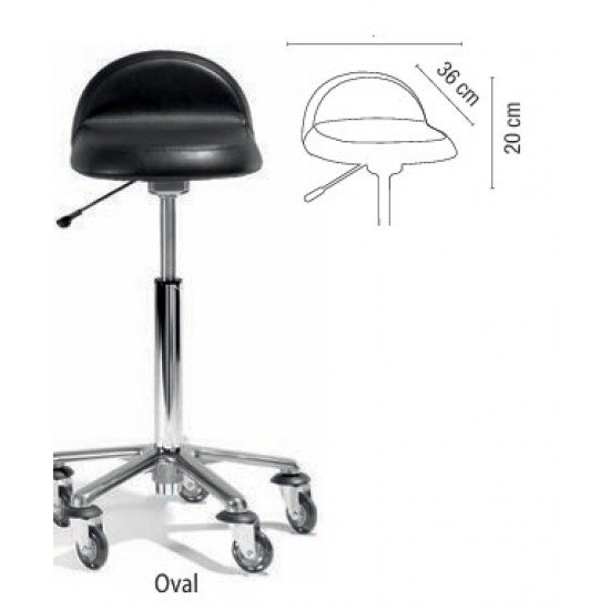 Kirpėjo kėdutė Sibel Exclusive Oval