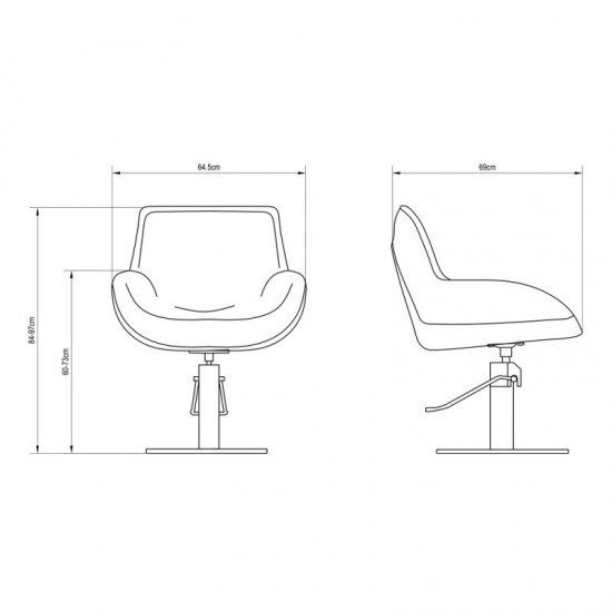 Kirpyklos kėdė DIR Cavalier