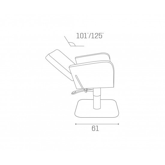 Kirpyklos kėdė Salon Ambience Venus II