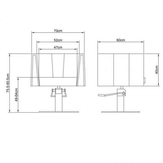 Kirpyklos kėdė DIR Sangy