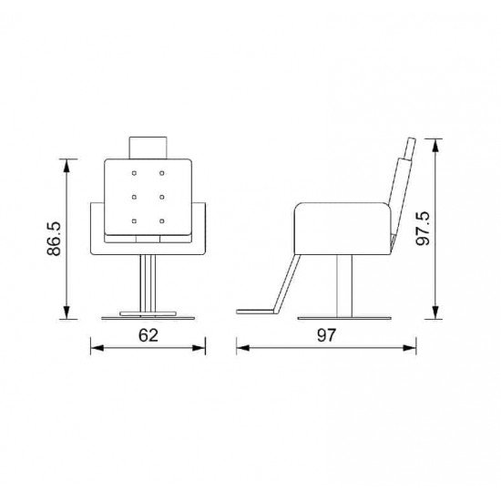 Kirpyklos kėdė Vezzosi Eva