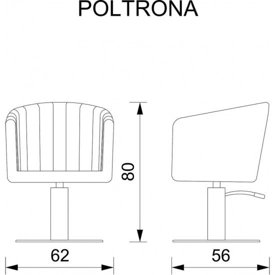 Парикмахерское кресло Vezzosi Fancy