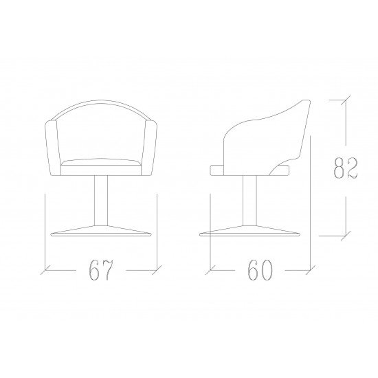 Парикмахерское кресло Vezzosi Oxford