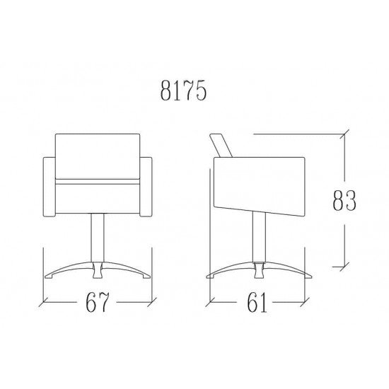 Kirpyklos kėdė Vezzosi Trafalgar