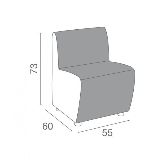 Laukiamojo kėdė Luca Rossini Scala