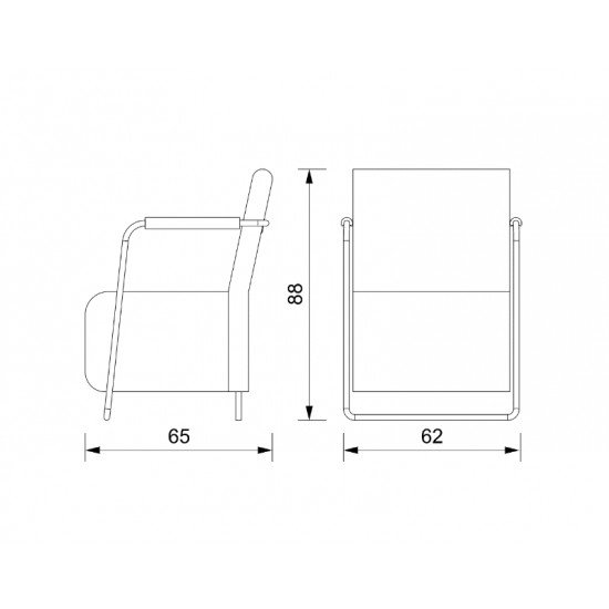 Waiting chair Vezzosi Waiting