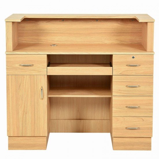 Registratūros stalas DIR Langara su LED apšvietimu