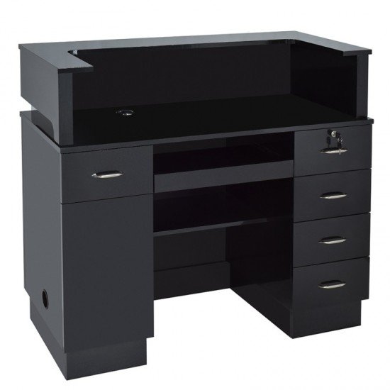 Registratūros stalas DIR Langara su LED apšvietimu