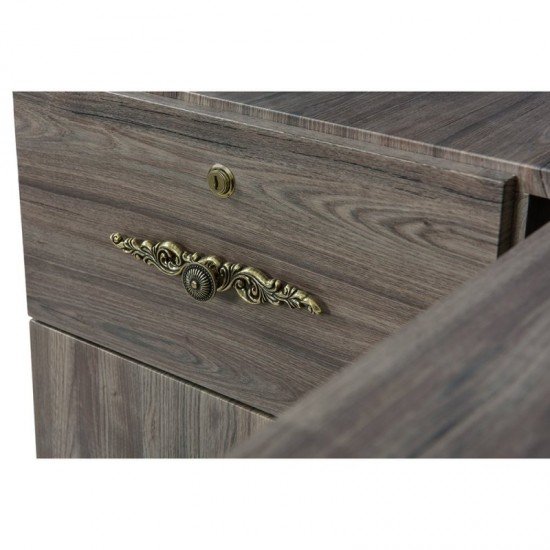 Registratūros stalas DIR Valencia center su LED apšvietimu