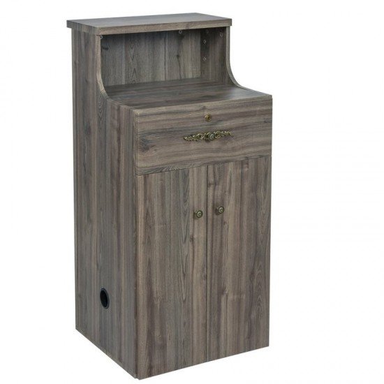 Registratūros stalas DIR Valencia side su LED apšvietimu