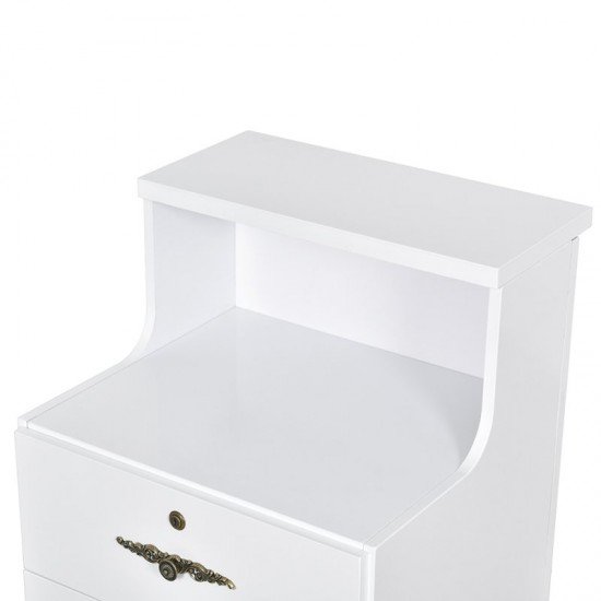 Registratūros stalas DIR Valencia side su LED apšvietimu