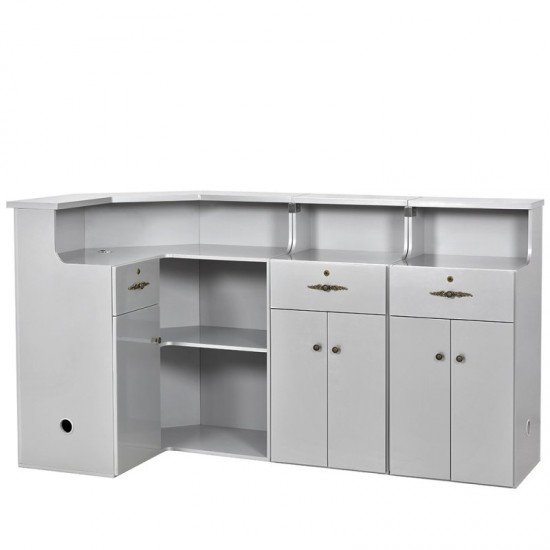 Registratūros stalas DIR Valencia su LED apšvietimu