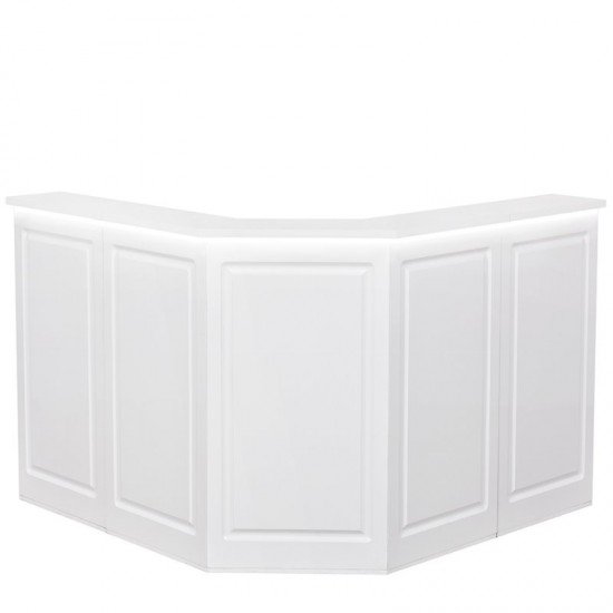 Registratūros stalas DIR Valencia su LED apšvietimu