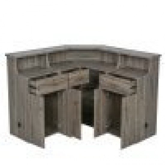 Registratūros stalas DIR Valencia su LED apšvietimu