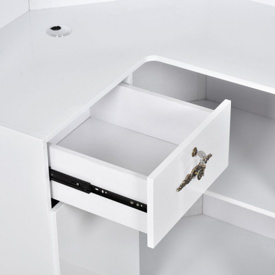 Registratūros stalas DIR Valencia su LED apšvietimu