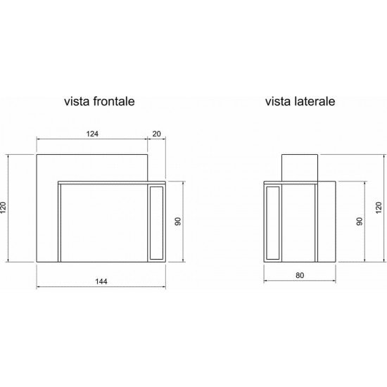 Reception desk Vezzosi Fancy