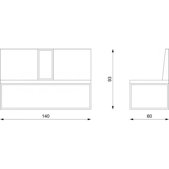Waiting seat bench Vezzosi Flora