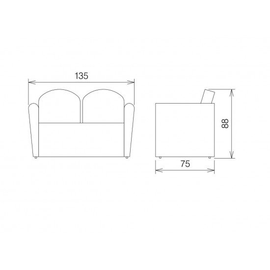 Laukiamojo sofa Vezzosi Royal Sofa