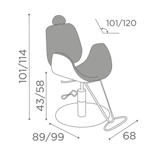 Makiažo kėdė Medical and Beauty Natalie