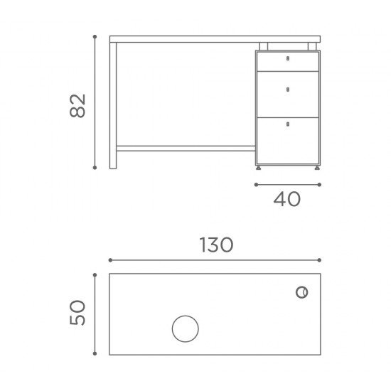 Manikiūro stalas Medical and Beauty Logic