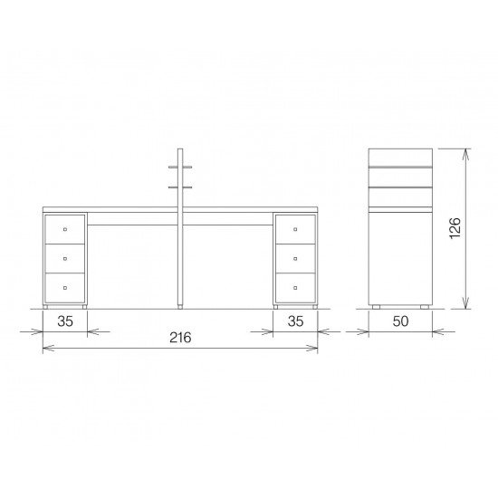 Nail station Vezzosi Grace Double