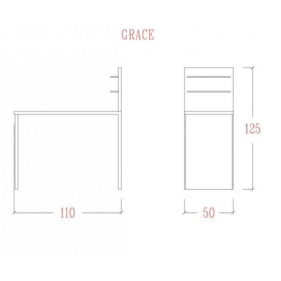 Manikiūro stalas Vezzosi Grace Plus
